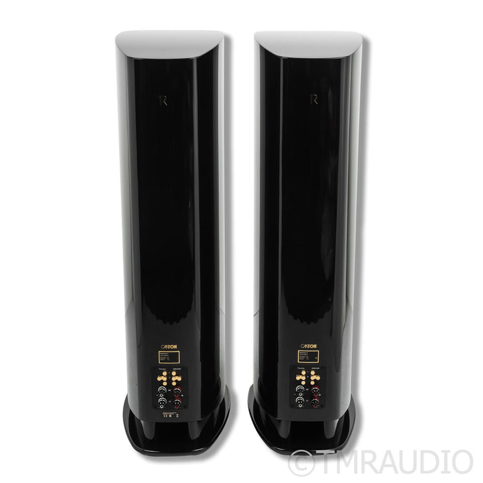 Canton Reference 3 Floorstanding Speakers; Piano Black Pair (Demo w/ Warranty)