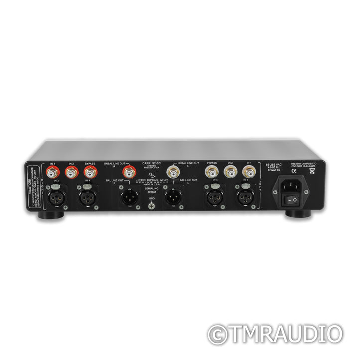 Jeff Rowland Design Capri S2-SC Stereo Preamplifier