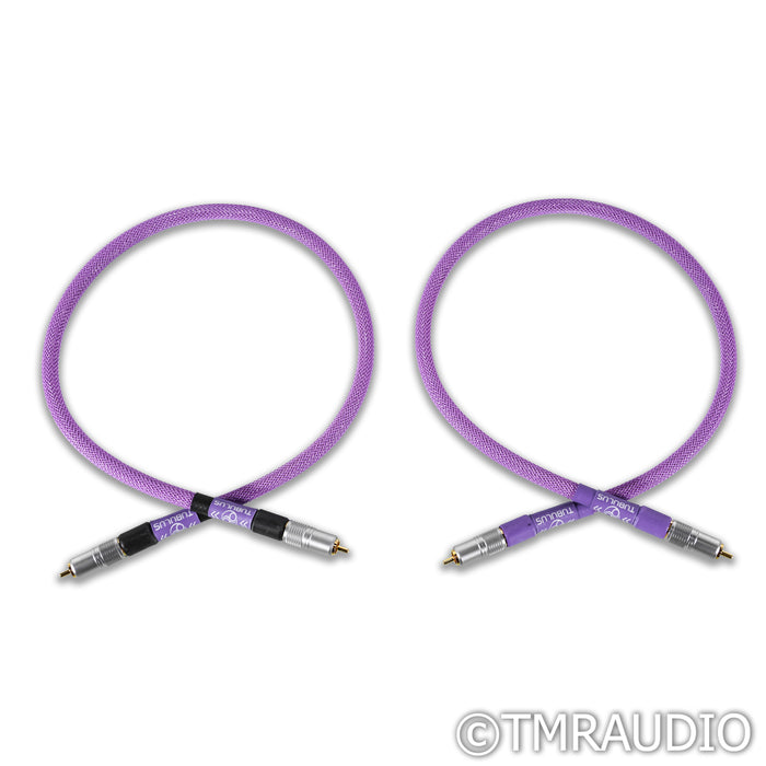 Tubulus Concentus RCA Cables; 0.75m Pair Interconnects
