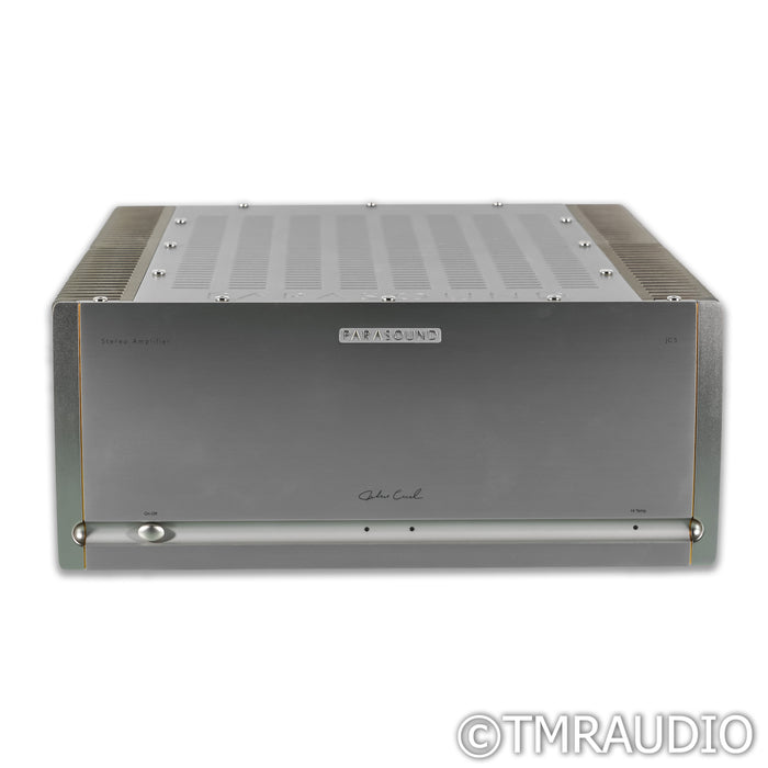 Parasound Halo JC5 Stereo Power Amplifier; Silver