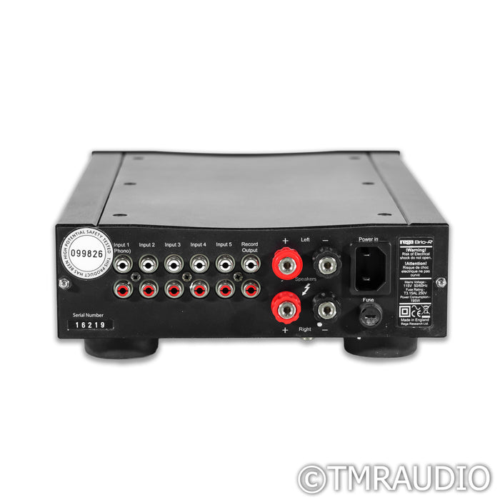 Rega Brio-R Stereo Integrated Amplifier; MM Phono