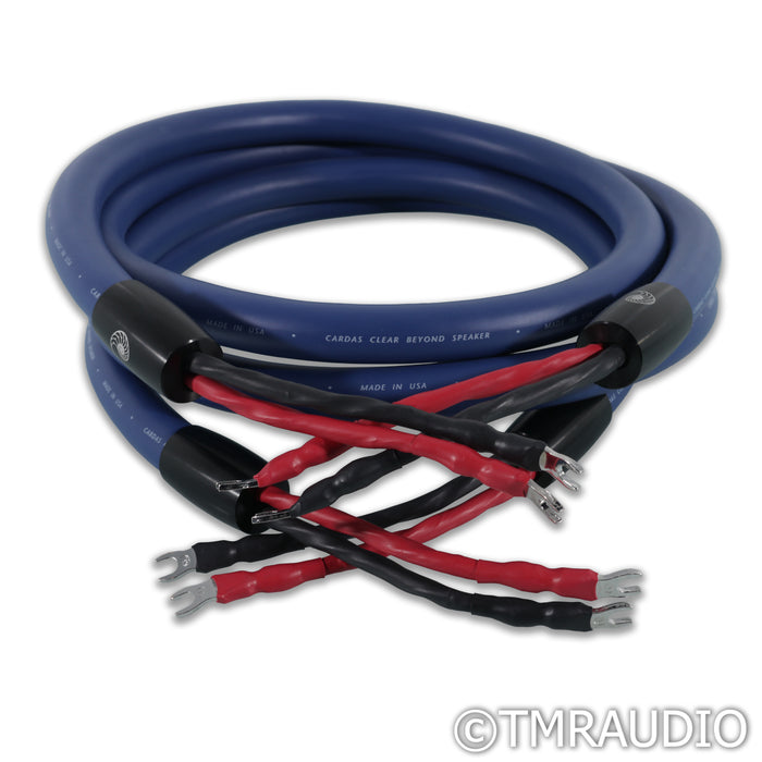 Cardas Clear Beyond Speaker Cables; 2m Pair; 6mm Spades (Open Box)