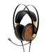 Meze 99 Classics Headphones; Walnut Gold w/ Boom Mic (Closeout)
