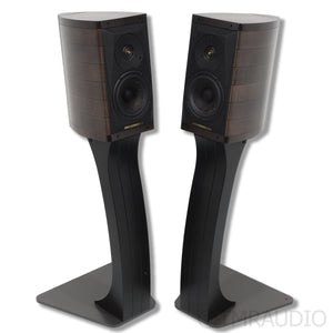 Sonus Faber Cremona Auditor Bookshelf Speakers; Graphite Pair w/ Stands