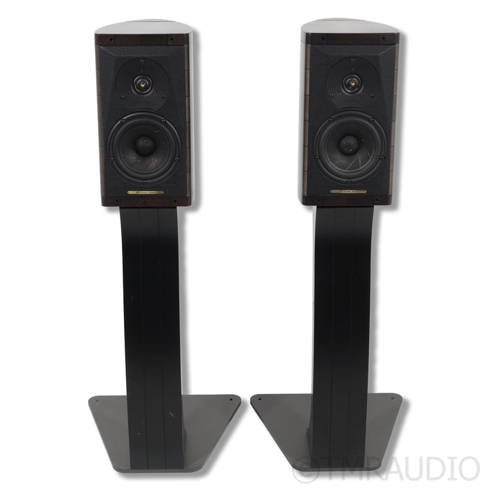 Sonus Faber Cremona Auditor Bookshelf Speakers; Graphite Pair w/ Stands