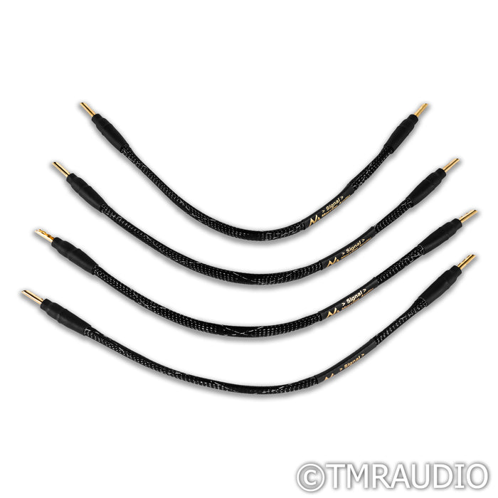 Morrow Audio Ultra Reference Jumpers; 1ft Set of Four