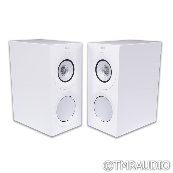KEF R3 Meta Bookshelf Speakers; White Gloss Pair