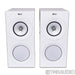 KEF R3 Meta Bookshelf Speakers; White Gloss Pair