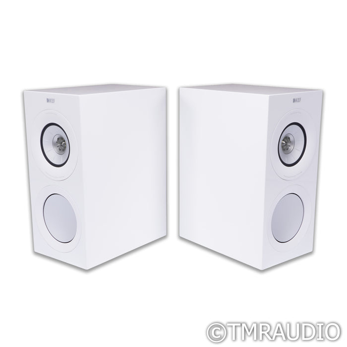 KEF R3 Meta Bookshelf Speakers; White Gloss Pair