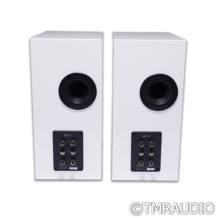 KEF R3 Meta Bookshelf Speakers; White Gloss Pair