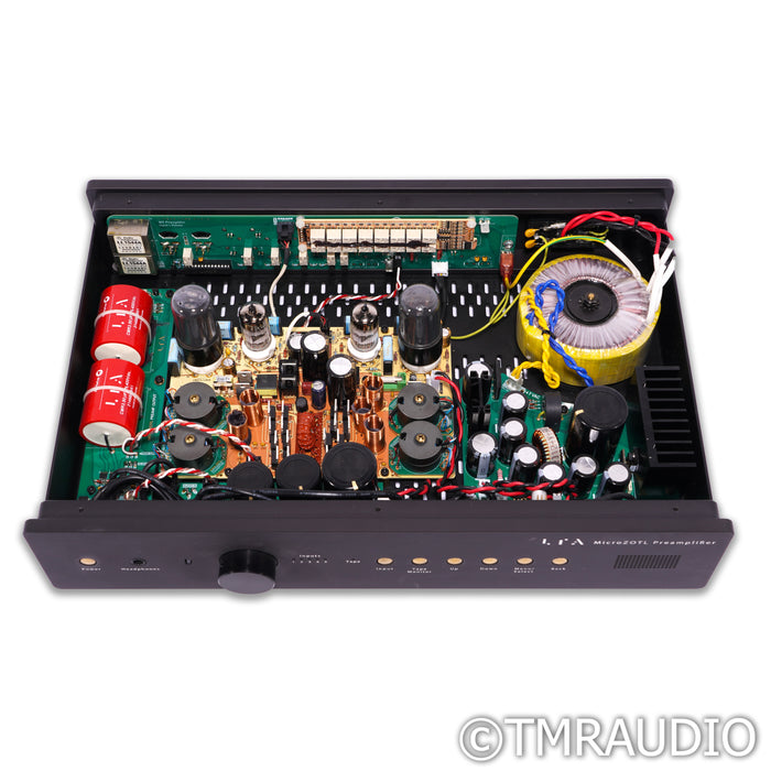 Linear Tube Audio MicroZOTL Stereo Tube Preamplifier; Level 2 Upgrade