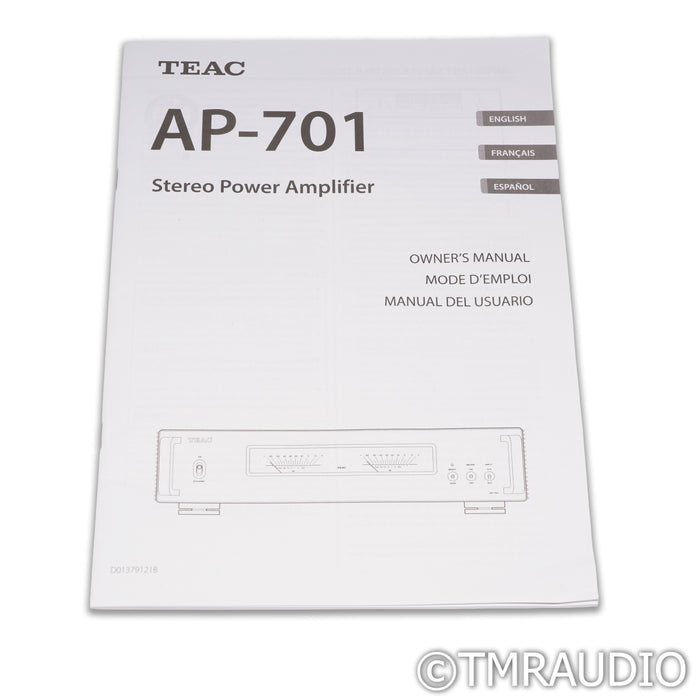 TEAC AP-701 Stereo Power Amplifier