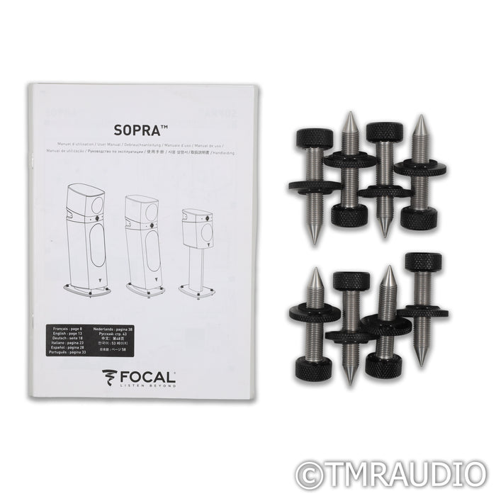 Focal Sopra No. 2 Floorstanding Speakers; Black Pair