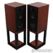 Wharfedale Linton 85th Anniversary Bookshelf Speakers; Mahogany Pair w/ Stands