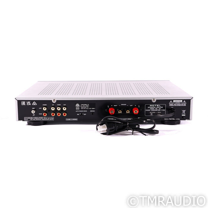 Rotel A8 Stereo Integrated Amplifier; MM Phono (Demo w/ Warranty)