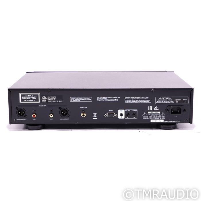 Rotel RCD-1572 MKII CD Player (Demo w/ Warranty)