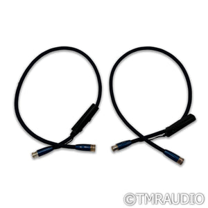AudioQuest Water XLR Cables; 1m Pair Balanced Interconnects