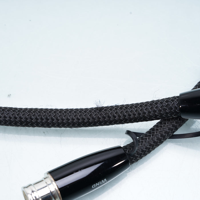 AudioQuest Wind XLR Cables; 1m Pair Balanced Interconnects