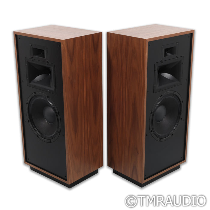 Klipsch Forte IV Floorstanding Speakers; American Walnut Pair