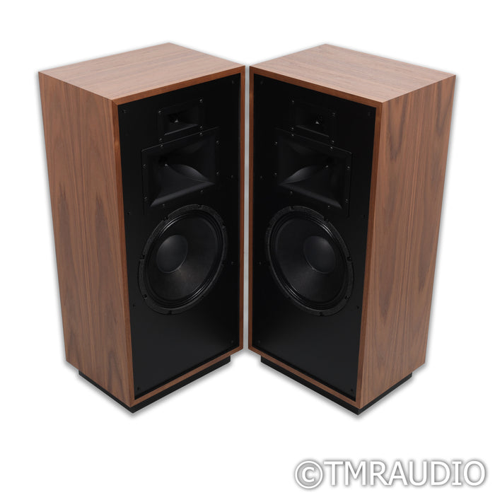 Klipsch Forte IV Floorstanding Speakers; American Walnut Pair