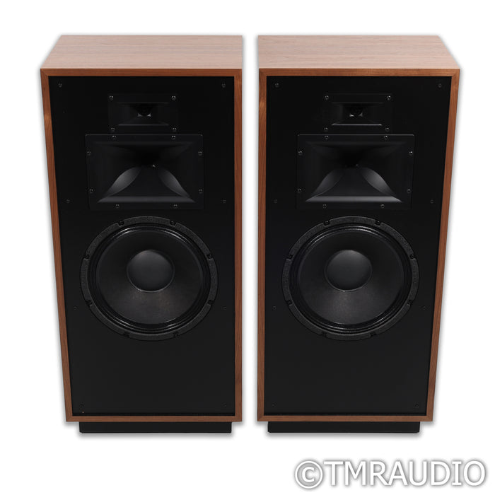 Klipsch Forte IV Floorstanding Speakers; American Walnut Pair