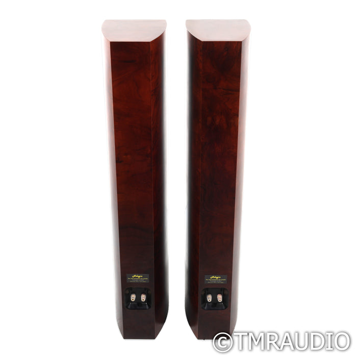 Acoustic Zen Adagio Floorstanding Speakers; Matte Burl Walnut Pair