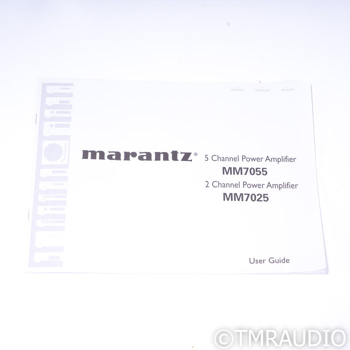 Marantz MM7055 Five Channel Power Amplifier; MM-7055