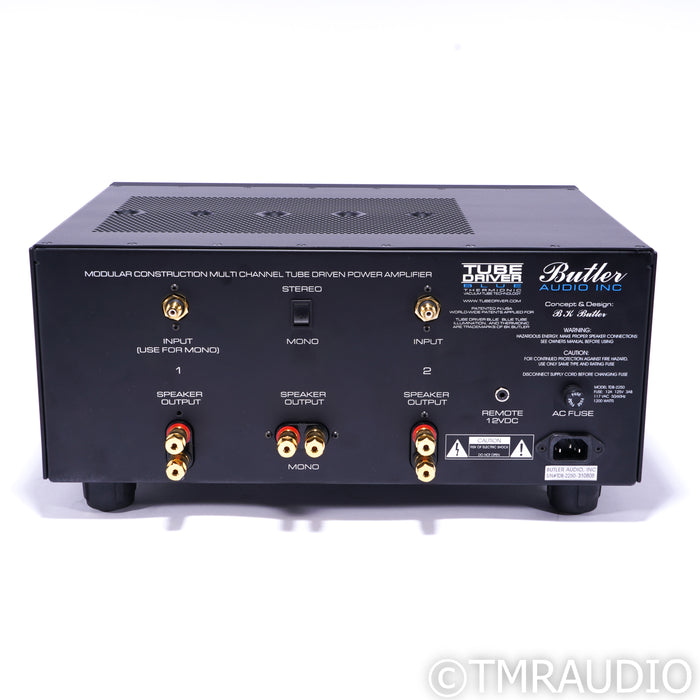 Butler Audio TDB-2250 Stereo Tube Hybrid Power Amplifier; Black