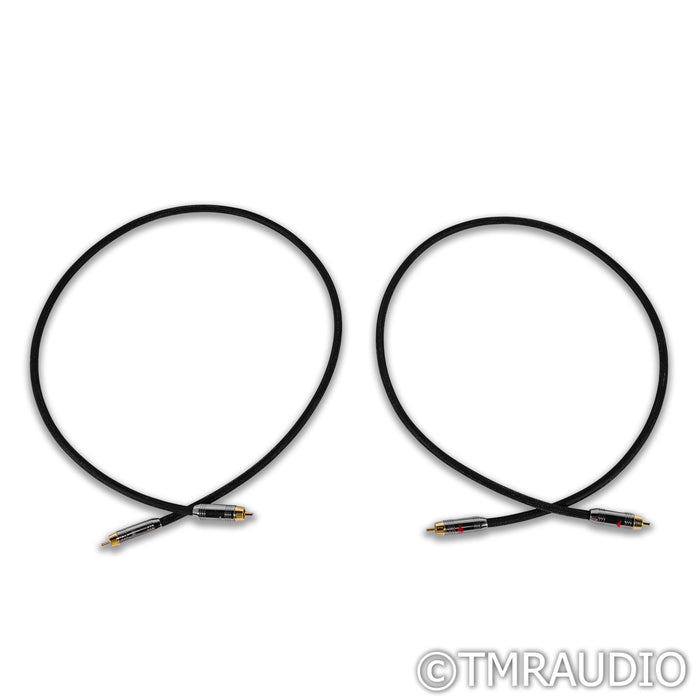 MIT SL6 RCA Cables; 1m Pair Interconnects