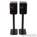 KEF LS50 Wireless II Active Bookshelf Speakers; Black Pair with Stands