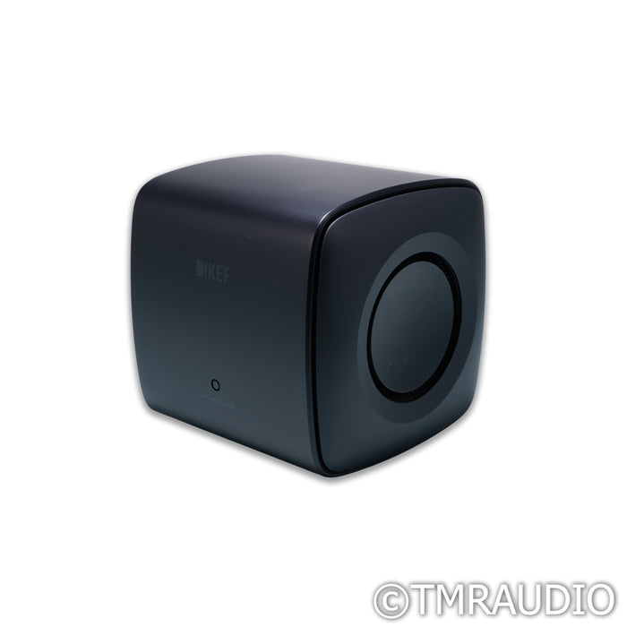 KEF KC62 Dual 6.5" Powered Subwoofer; Black