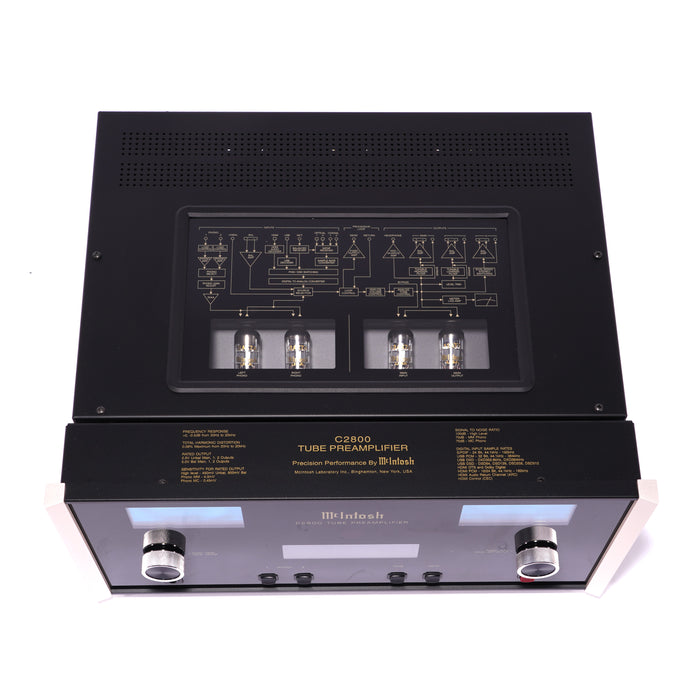 McIntosh C2800 Stereo Tube Preamplifier; MM / MC Phono