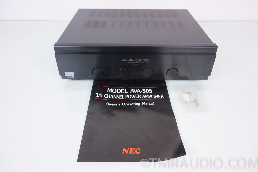 NEC AVA-505 3 / 5 Channel Power Amplifier in Factory Box — The