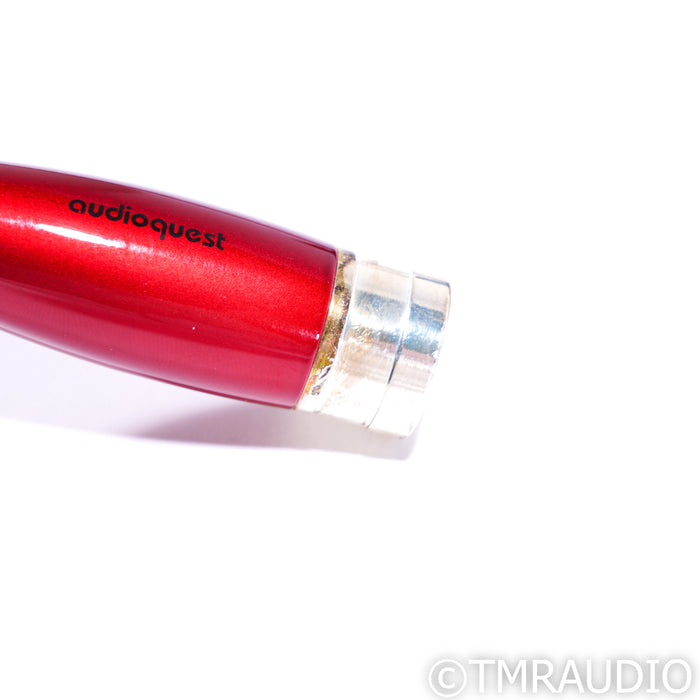 AudioQuest Fire XLR Cables; 1m Pair Balanced Interconnects