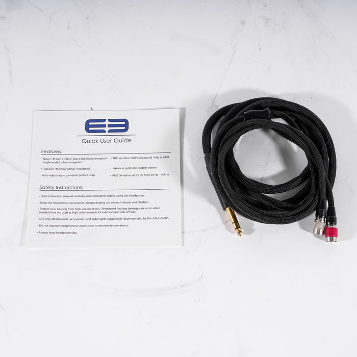Dan Clark Audio E3 Closed Back Headphones