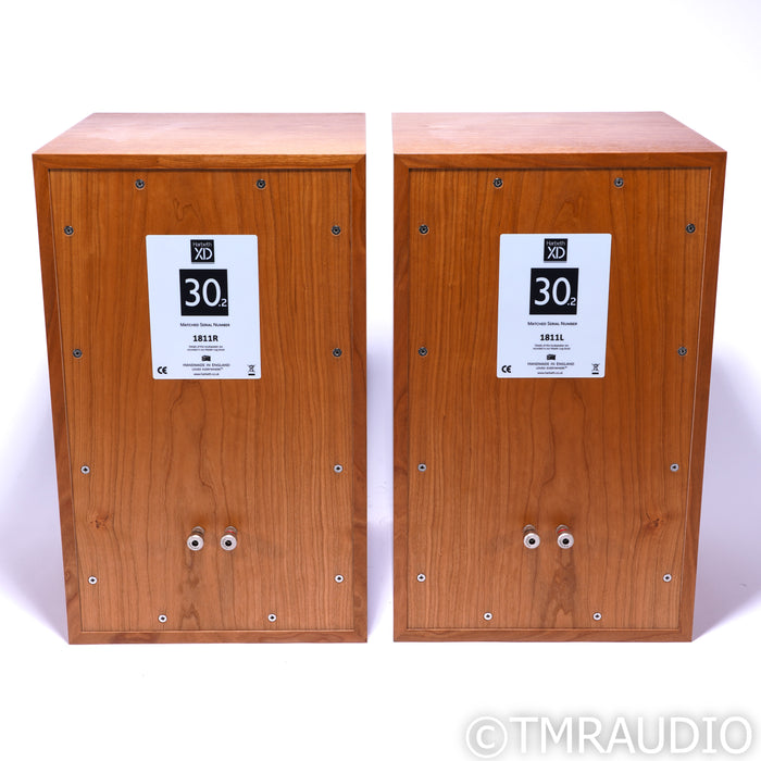 Harbeth Monitor 30.2 XD Bookshelf Speakers; Cherry Pair