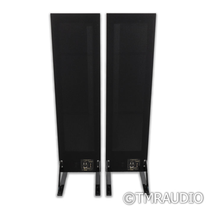 Magnepan LRS+ Floorstanding Speakers with Magna Risers; Black Pair