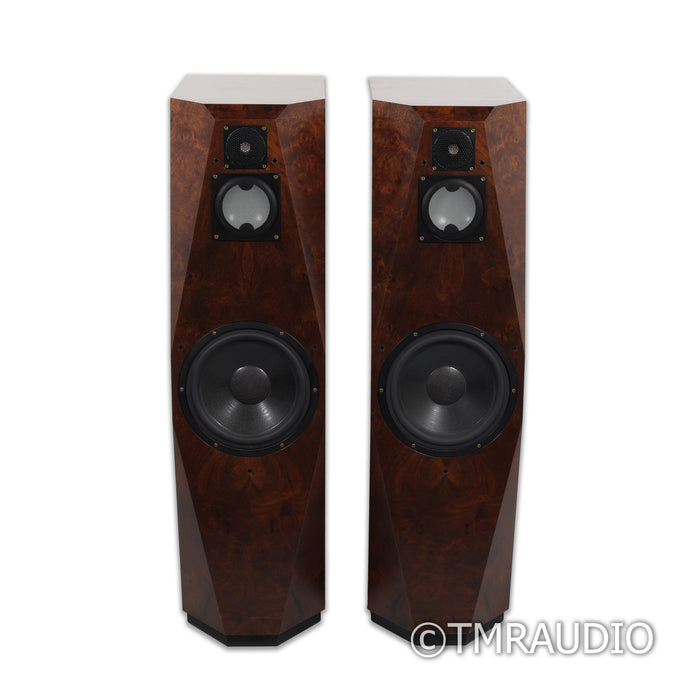Avalon Acoustics Eidolon Diamond Floorstanding Speakers; Walnut Burl Pair