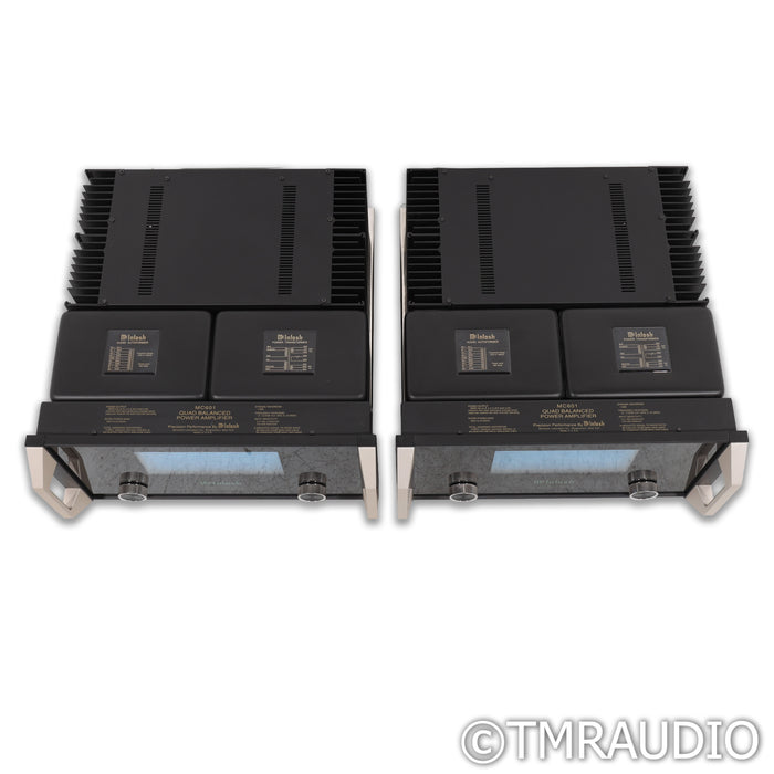 McIntosh MC601 Monoblock Power Amplifiers; Pair