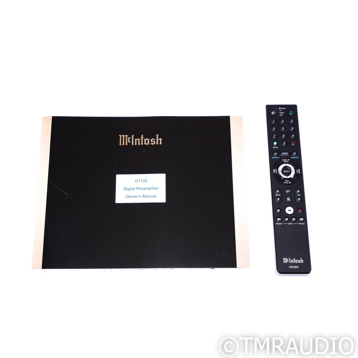 McIntosh D1100 Digital Preamplifier / DAC; D/A Converter