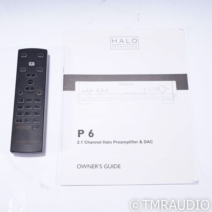 Parasound Halo P6 Stereo Preamplifier; P 6; MM / MC Phono