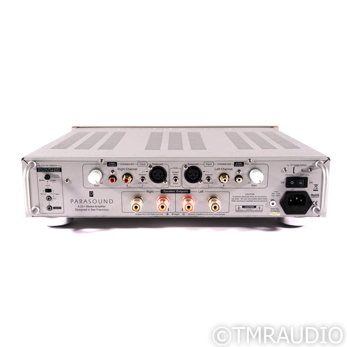 Parasound Halo A23+ Mono / Stereo Power Amplifier; A 23+