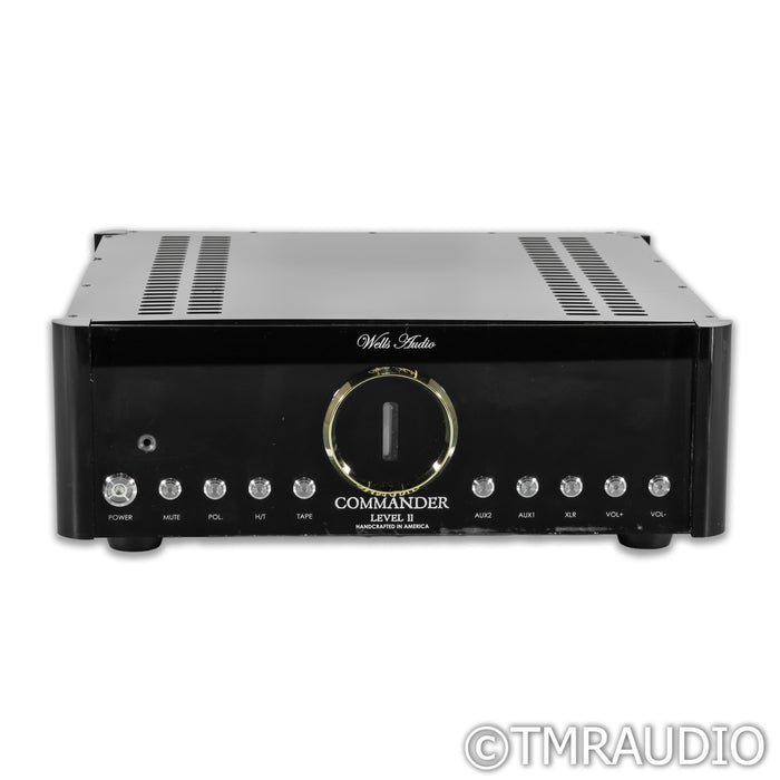 Wells Audio Commander Level II Stereo Tube Preamplifier; CLII