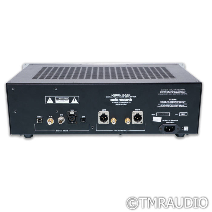 Audio Research DAC8 DAC; D/A Converter