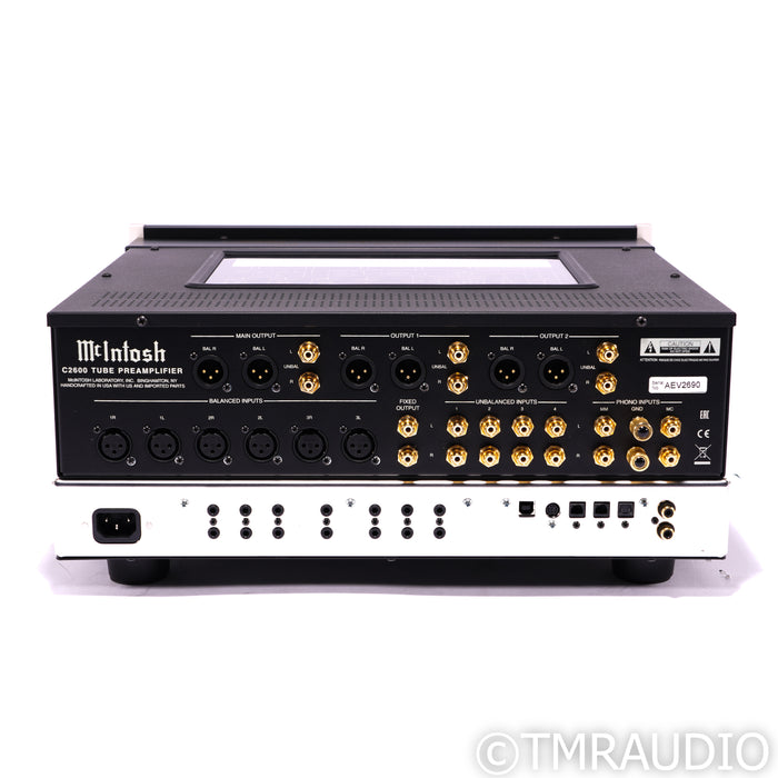 McIntosh C2600 Stereo Tube Preamplifier; MM & MC Phono