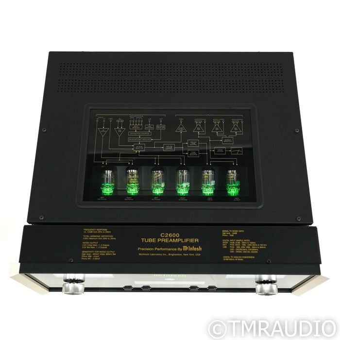 McIntosh C2600 Stereo Tube Preamplifier; MM & MC Phono