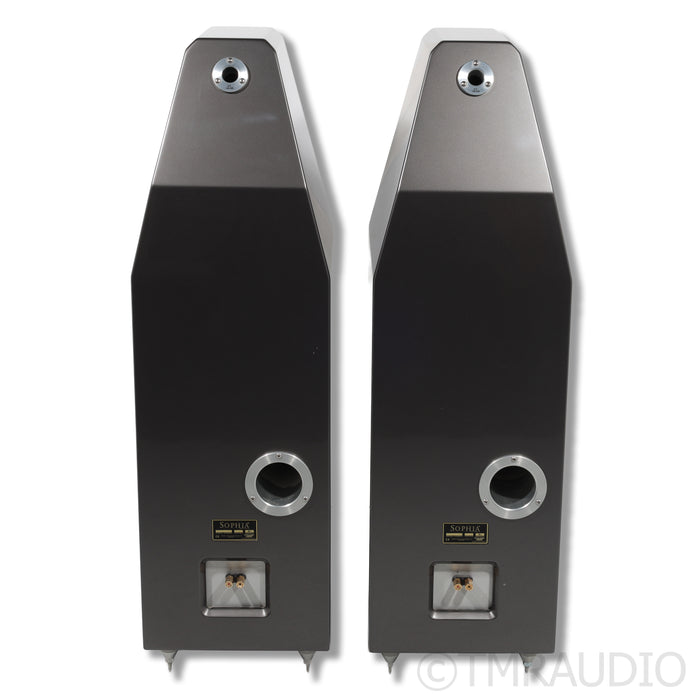 Wilson Audio Sophia 2 Floorstanding Speakers; Dark Titanium Pair