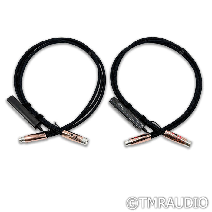 AudioQuest ThunderBird XLR Cables; 1m Pair Balanced Interconnects