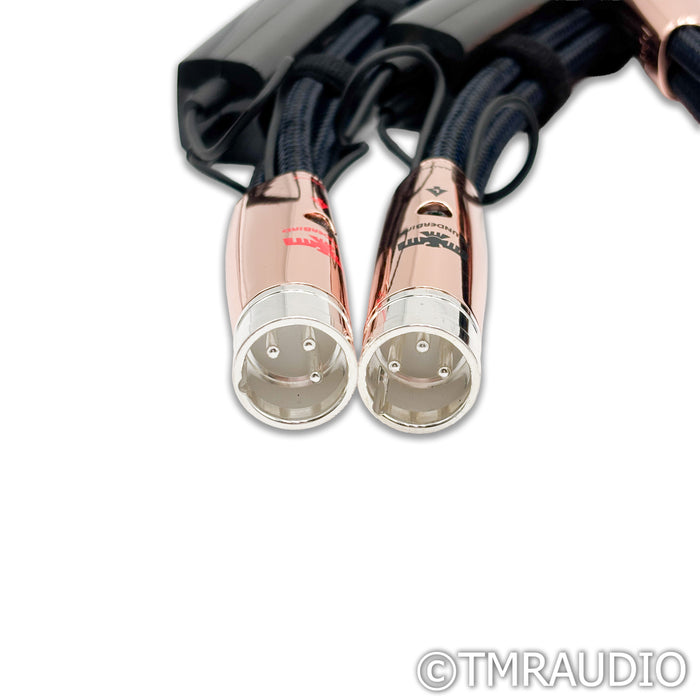 AudioQuest ThunderBird XLR Cables; 1m Pair Balanced Interconnects