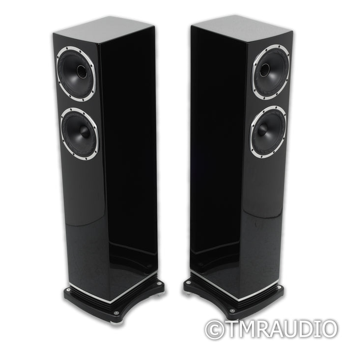 Fyne Audio F501 Floorstanding Speakers; Piano Black Pair